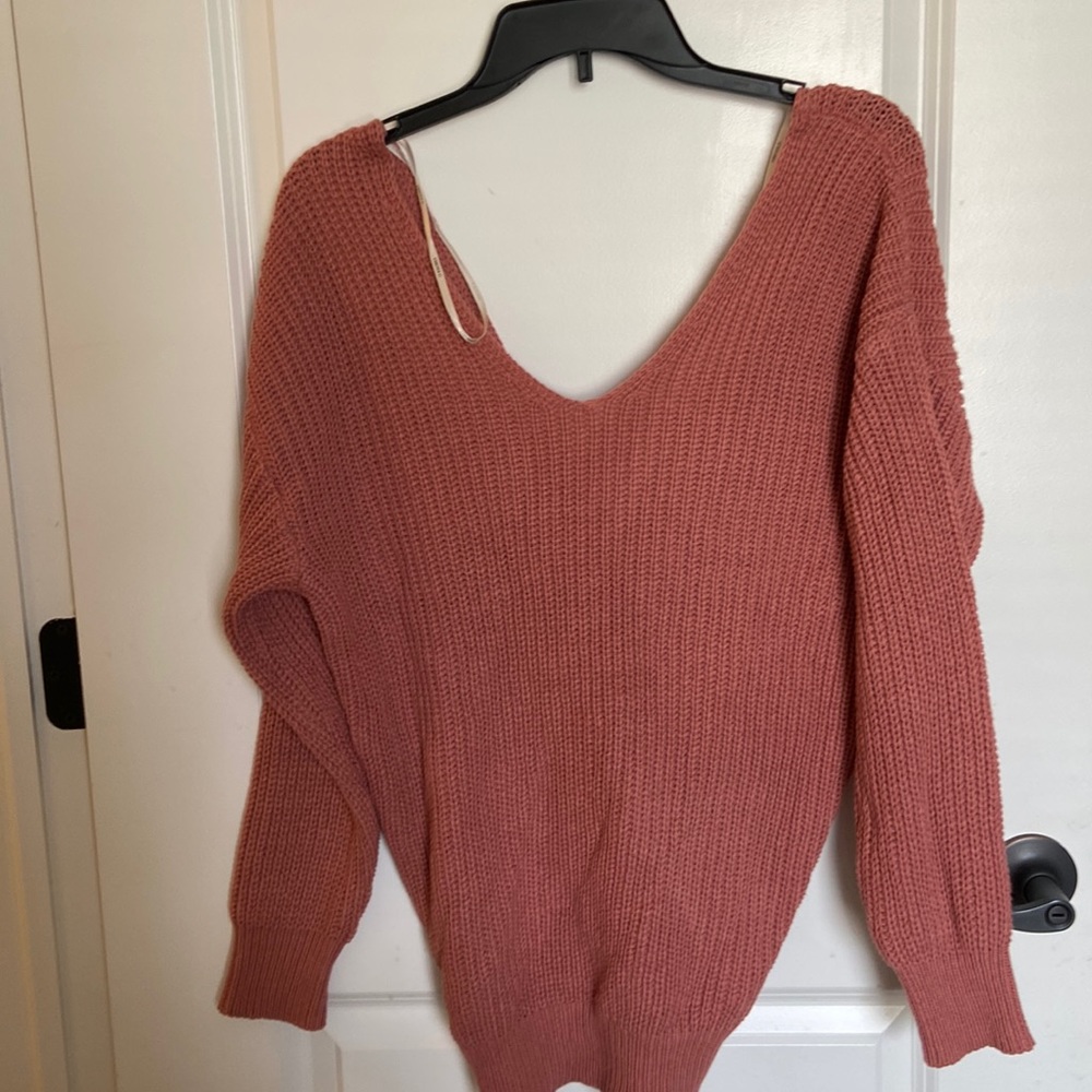 Pink Forever 21 Sweater